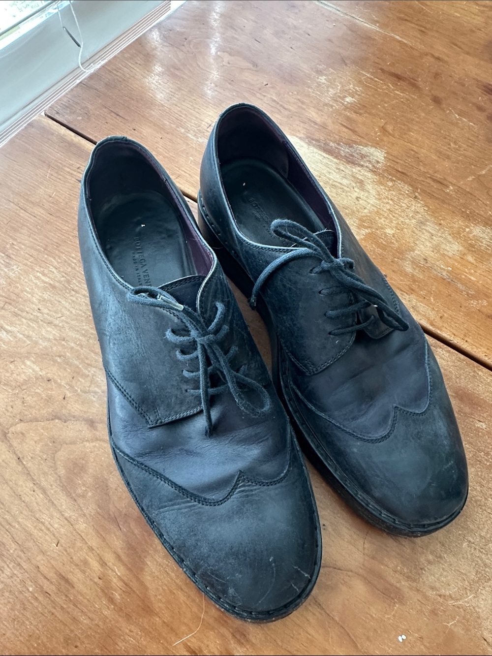 Bottega Veneta Lace-Up Oxford Derbys